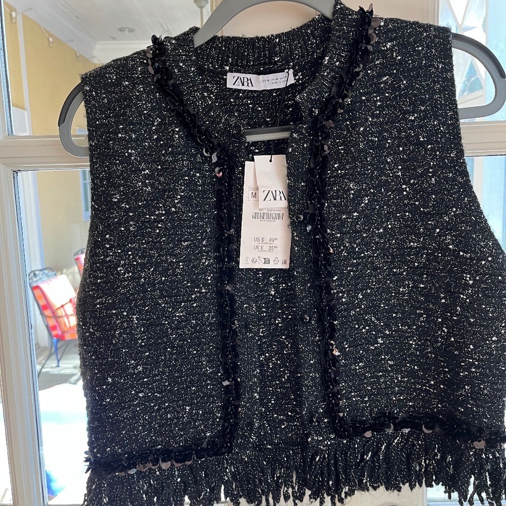 Zara holiday vest
